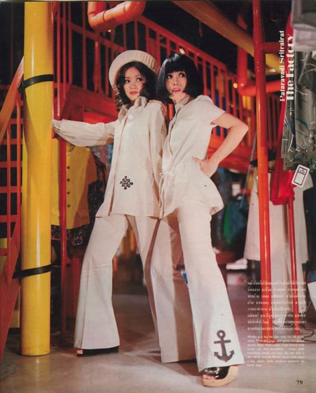 Flower Power, Mini Skirts, and Beach Capes: A Glimpse into 1968 Thai Fashion Through Magazine Pages