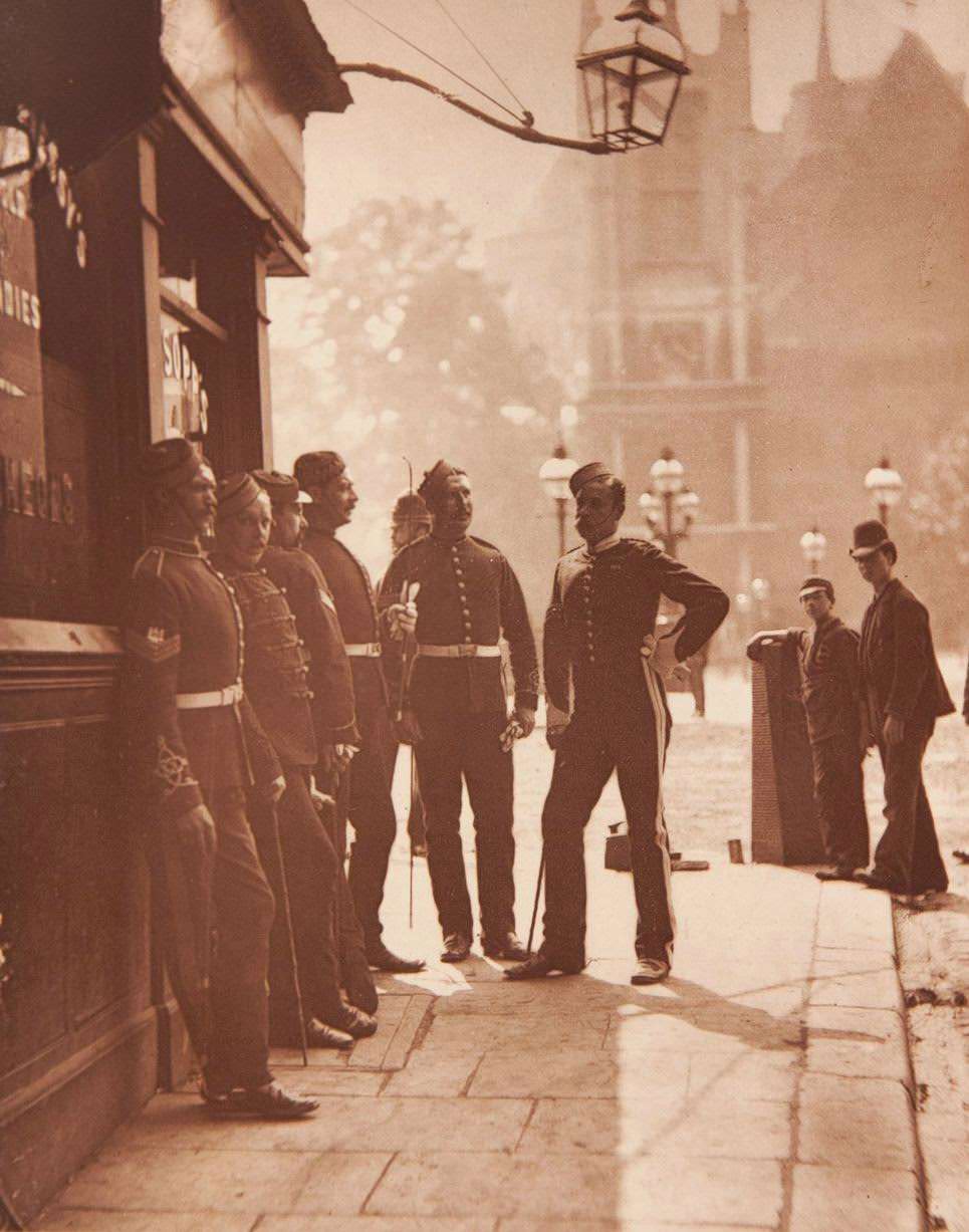 Recruiting Sergeants at Westminster.