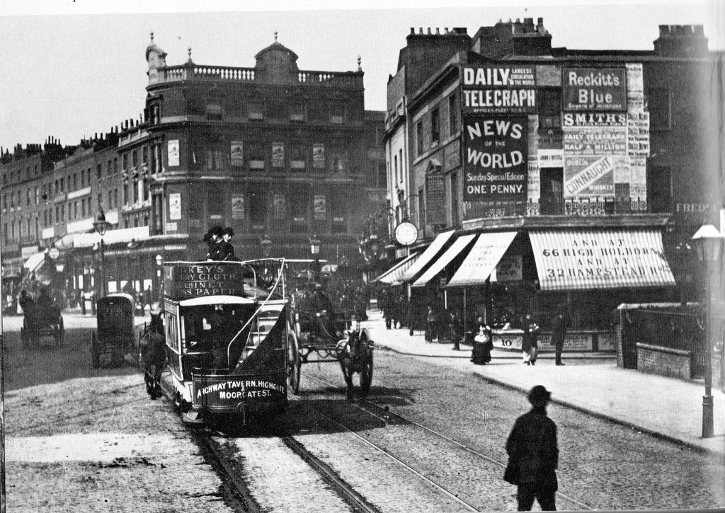 Islington High Street in Clerkenwell.