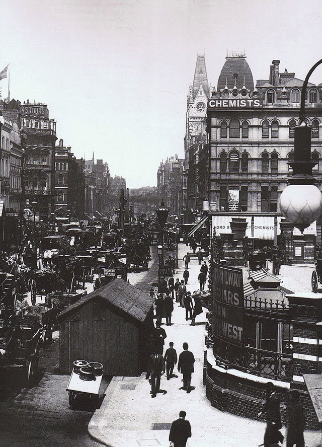 New Bridge Street near Farringdon Street.