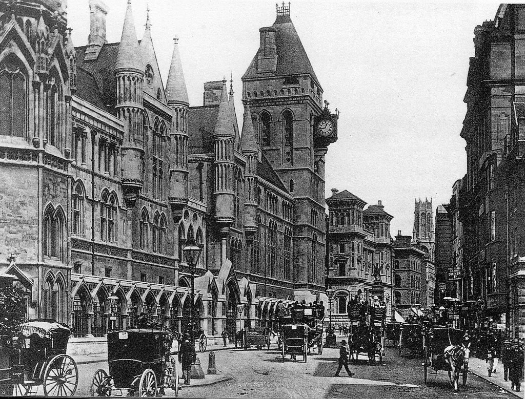 Royal Courts of Justice.