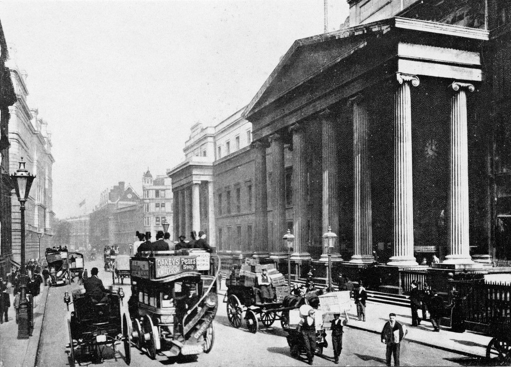 St. Martin's-Le-Grand on Cheapside Street.
