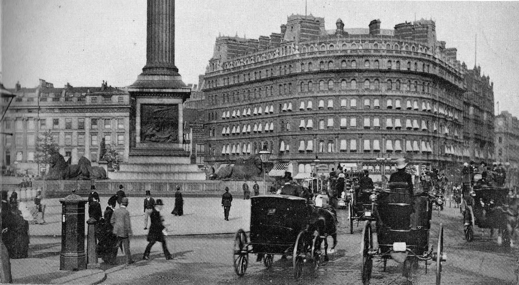 Trafalgar Square.