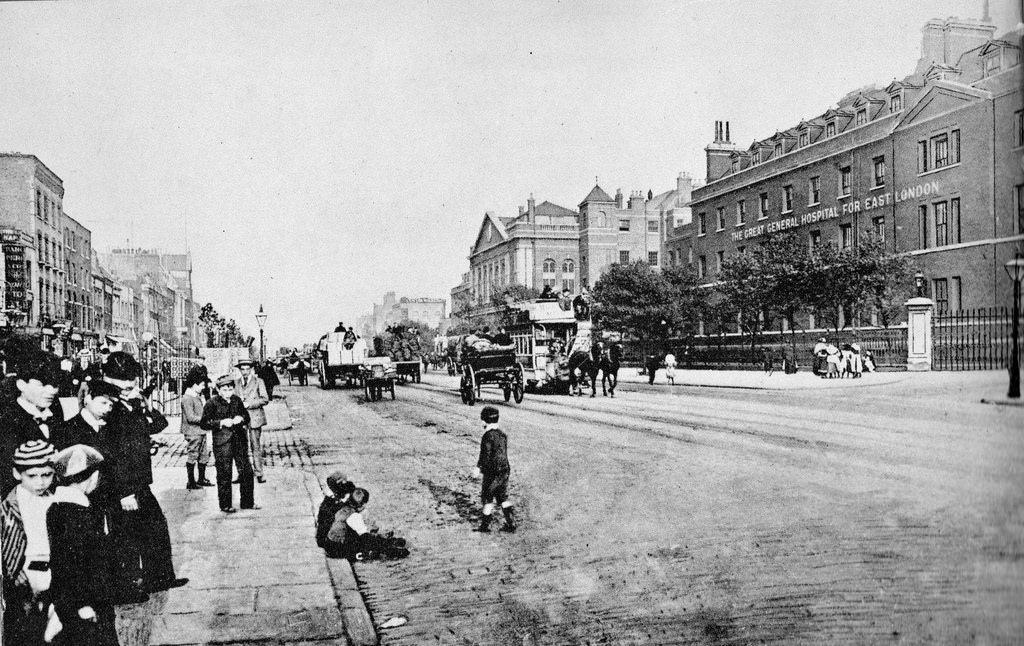 Whitechapel Road in Tower Hamlets.