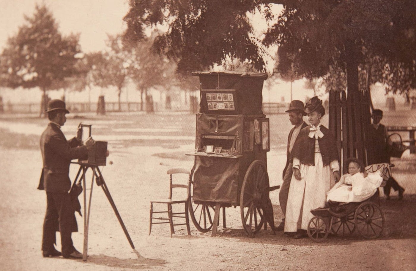 Photography on Clapham Common.