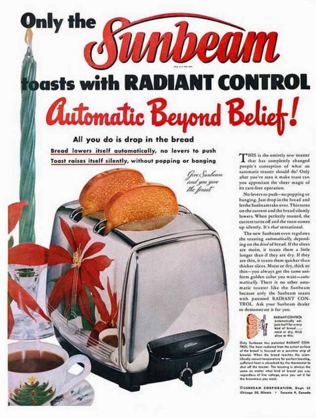 Vintage Christmas Ads from the 1950s: Selling the Season of Family, Gifts, and Mid-Century Prosperity