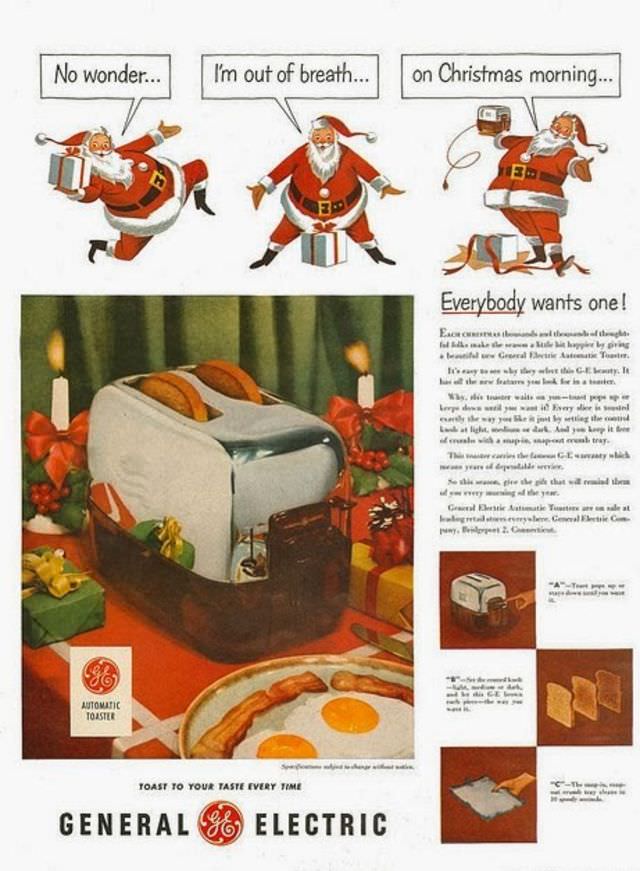 Vintage Christmas Ads from the 1950s: Selling the Season of Family, Gifts, and Mid-Century Prosperity