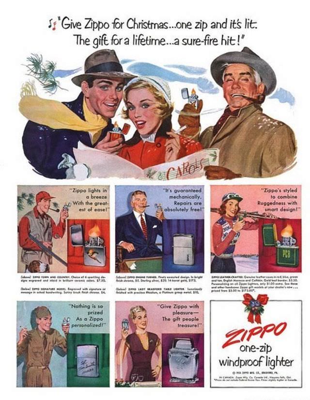 Vintage Christmas Ads from the 1950s: Selling the Season of Family, Gifts, and Mid-Century Prosperity