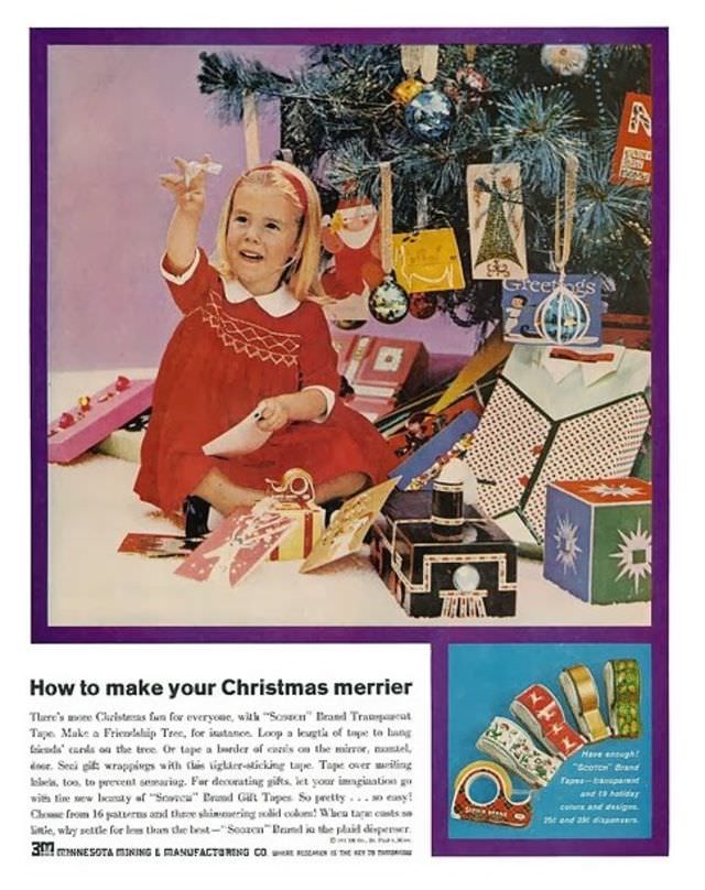 Vintage Christmas Ads from the 1950s: Selling the Season of Family, Gifts, and Mid-Century Prosperity