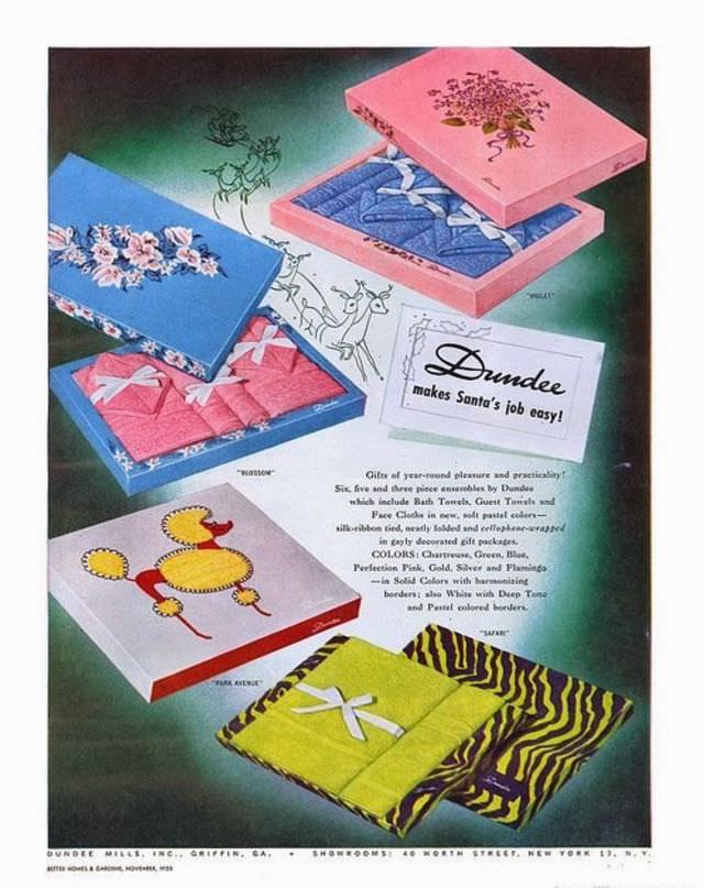 Vintage Christmas Ads from the 1950s: Selling the Season of Family, Gifts, and Mid-Century Prosperity