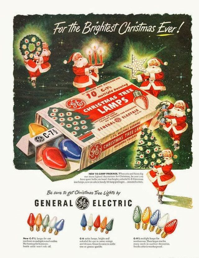 Vintage Christmas Ads from the 1950s: Selling the Season of Family, Gifts, and Mid-Century Prosperity