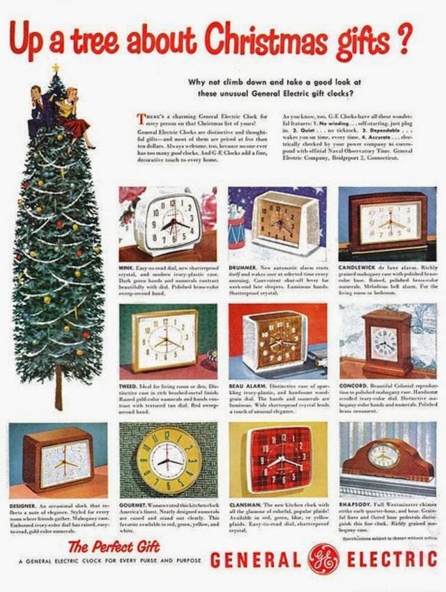 Vintage Christmas Ads from the 1950s: Selling the Season of Family, Gifts, and Mid-Century Prosperity