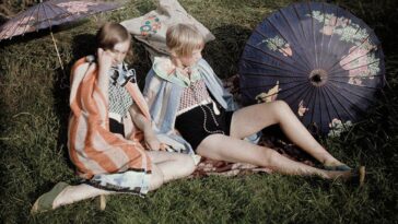 1920s Women's Everyday Fashion Autochromes