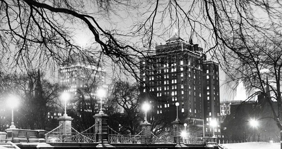 Christmas in Boston 1900s