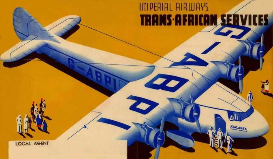 Imperial Airways Posters 1920s 1930s