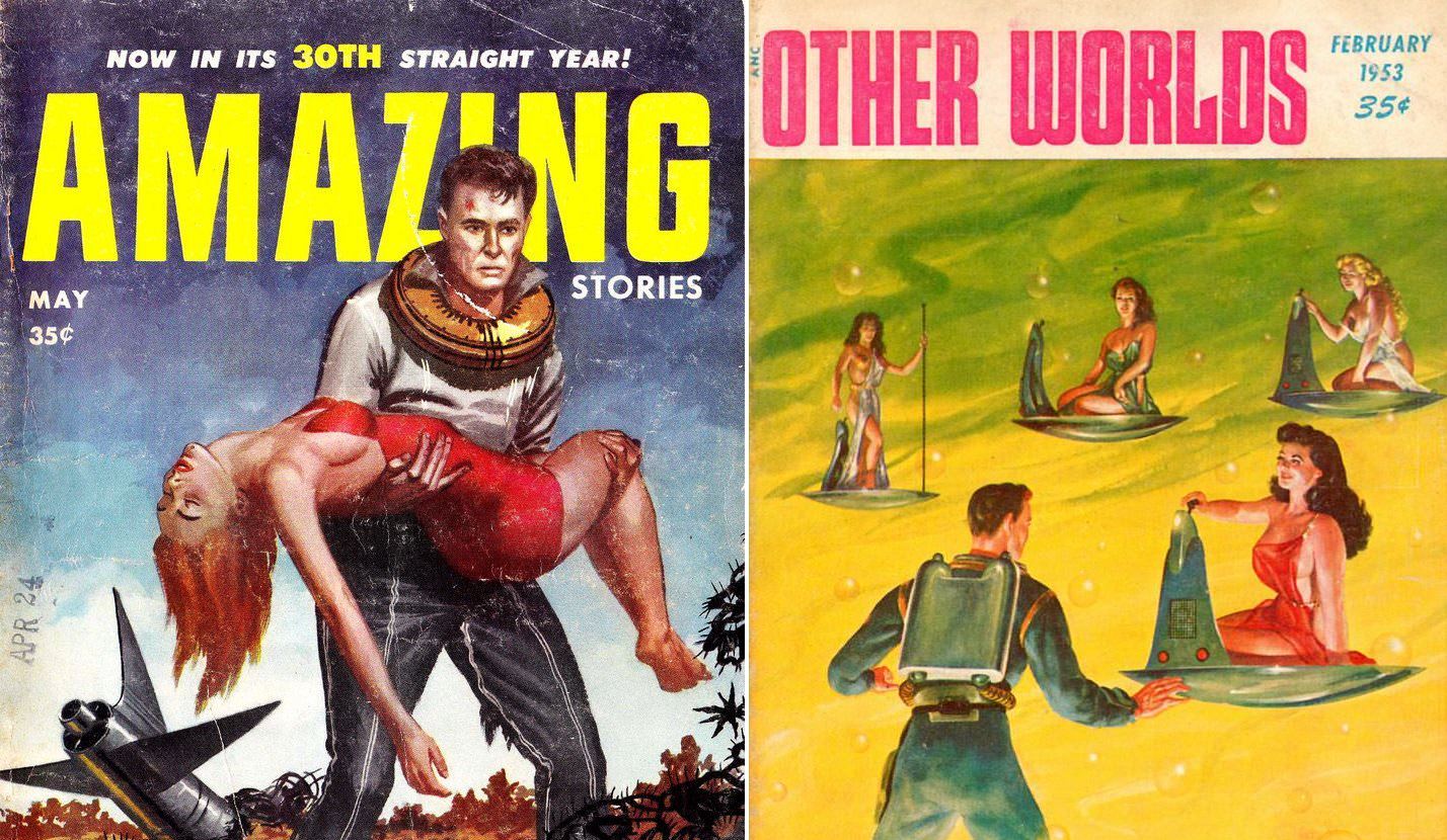 Sci-Fi Pulp Covers