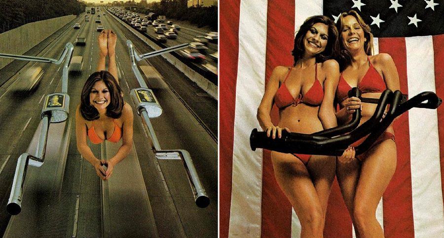 Sex Sells Auto Equipment 1970s 1980s