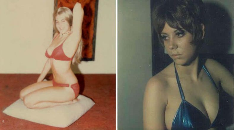 Strippers Polaroid Calling Cards