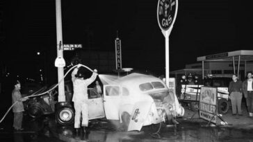 Traffic Accidents California 1950s