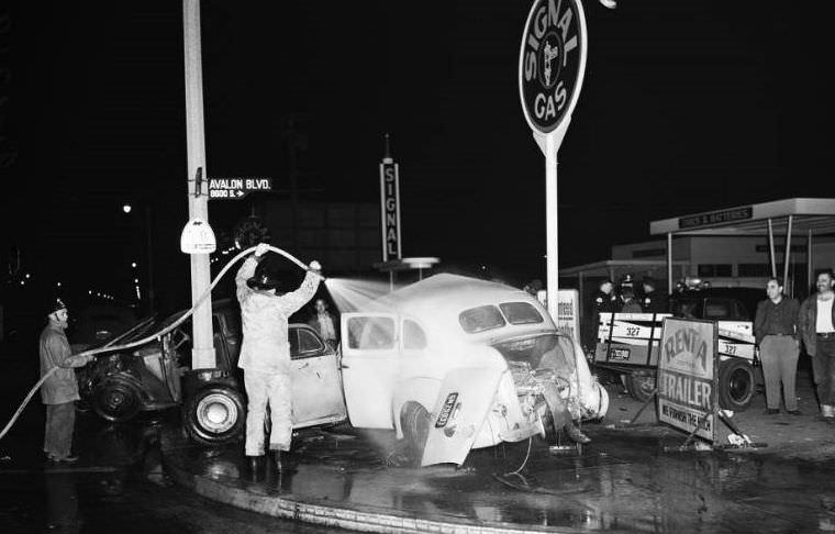 Traffic Accidents California 1950s