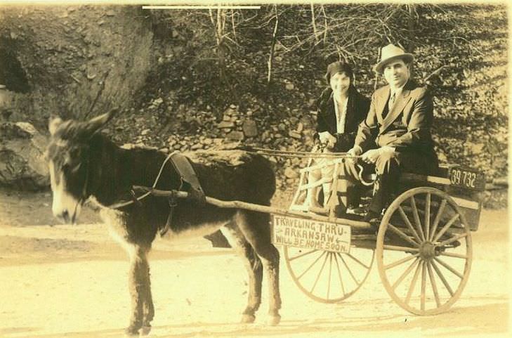 Al Capone and his wife, Mae.