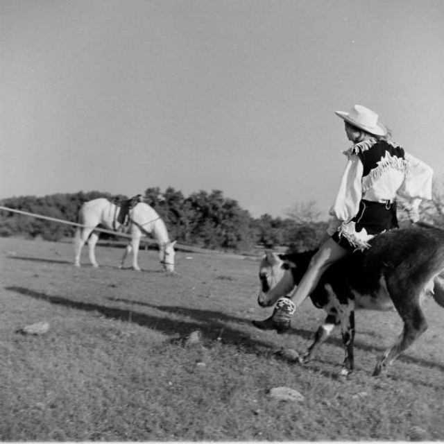 Beyond the Silver Screen: The Authentic Life of the 1940s American Cowgirl