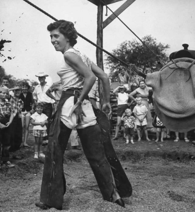 Beyond the Silver Screen: The Authentic Life of the 1940s American Cowgirl