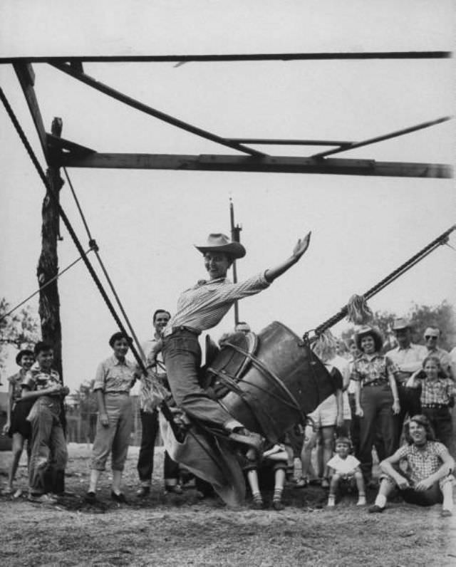 Beyond the Silver Screen: The Authentic Life of the 1940s American Cowgirl