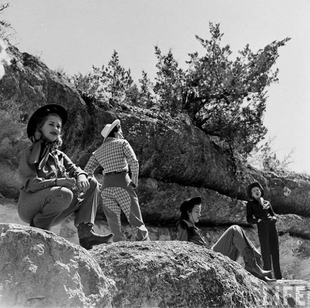 Beyond the Silver Screen: The Authentic Life of the 1940s American Cowgirl