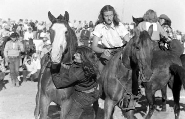 Beyond the Silver Screen: The Authentic Life of the 1940s American Cowgirl