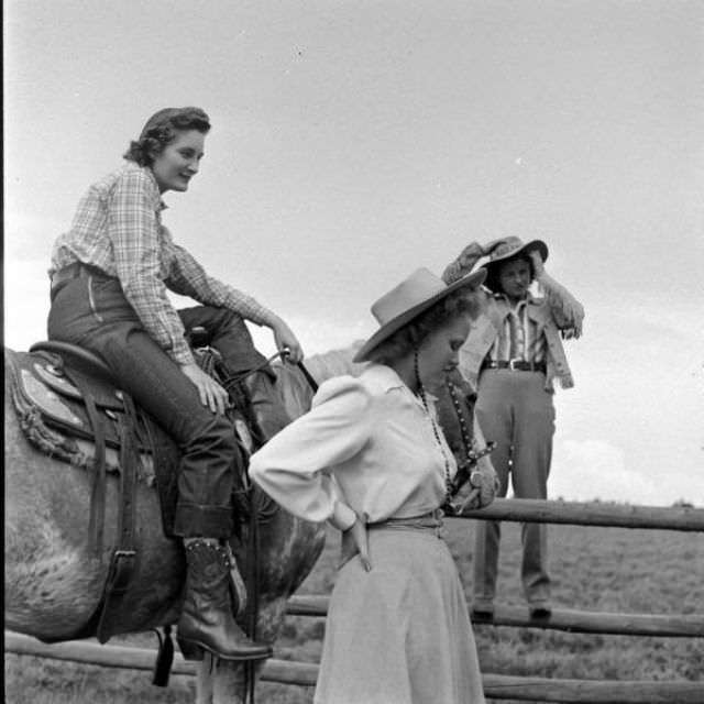 Beyond the Silver Screen: The Authentic Life of the 1940s American Cowgirl
