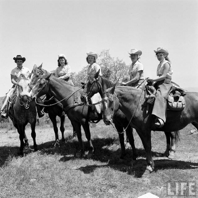 Beyond the Silver Screen: The Authentic Life of the 1940s American Cowgirl