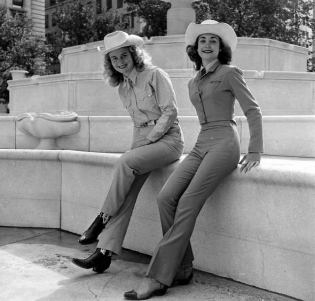Beyond the Silver Screen: The Authentic Life of the 1940s American Cowgirl