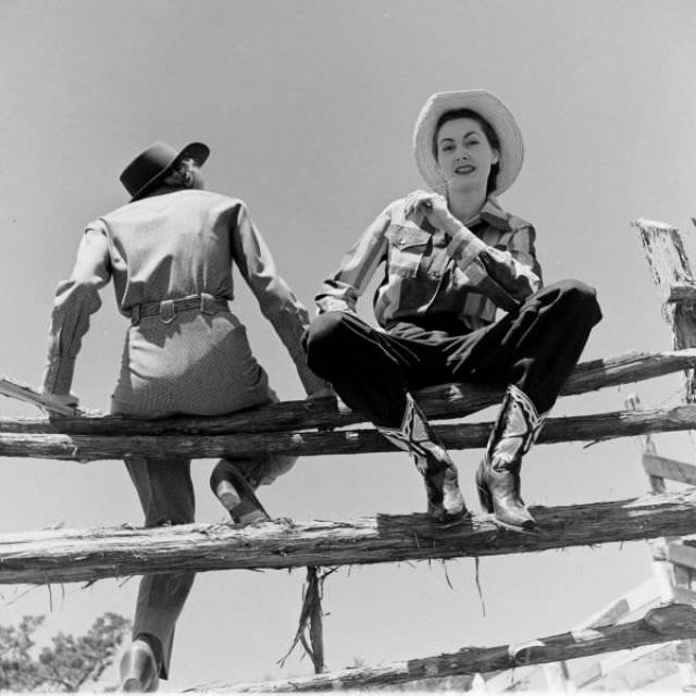 Beyond the Silver Screen: The Authentic Life of the 1940s American Cowgirl