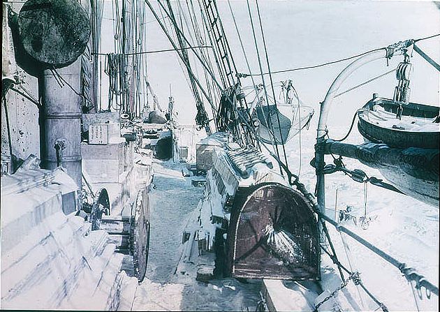 The deck of the 'Endurance', 1915.
