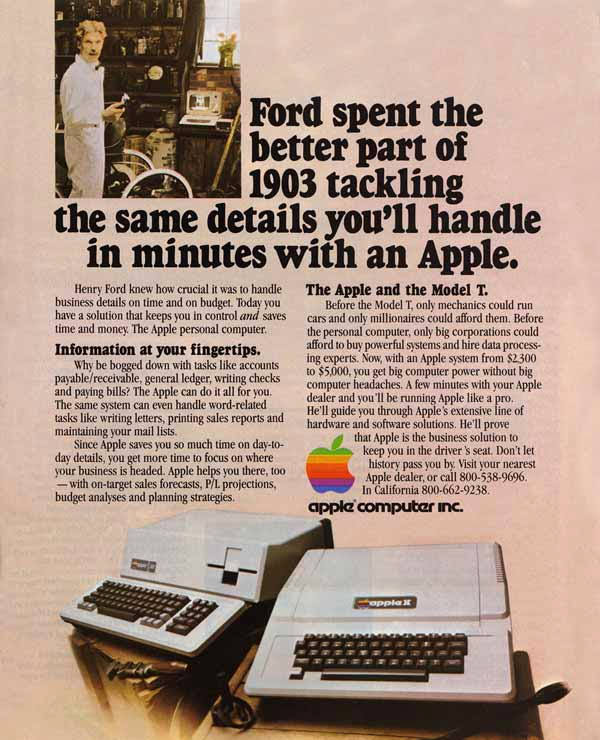 The Making of a Megabrand: A Journey Through Apple's Vintage Ads of the 70s and 80s