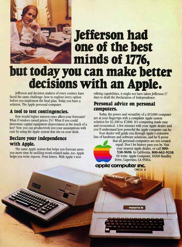 The Making of a Megabrand: A Journey Through Apple's Vintage Ads of the 70s and 80s