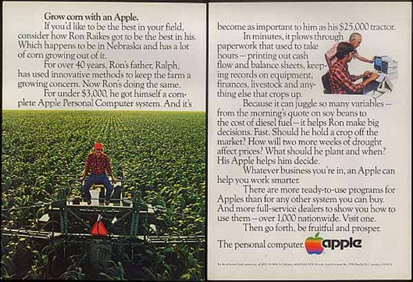 The Making of a Megabrand: A Journey Through Apple's Vintage Ads of the 70s and 80s