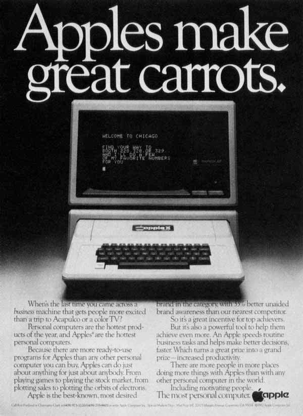 The Making of a Megabrand: A Journey Through Apple's Vintage Ads of the 70s and 80s