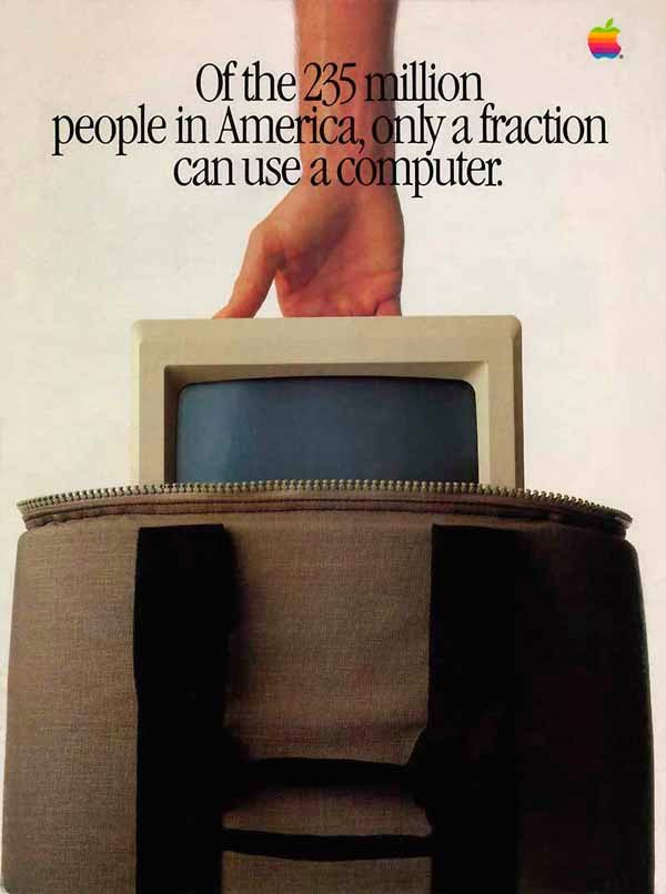 The Making of a Megabrand: A Journey Through Apple's Vintage Ads of the 70s and 80s