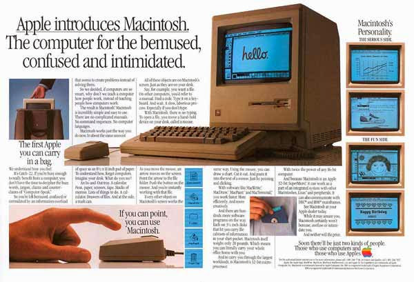 The Making of a Megabrand: A Journey Through Apple's Vintage Ads of the 70s and 80s