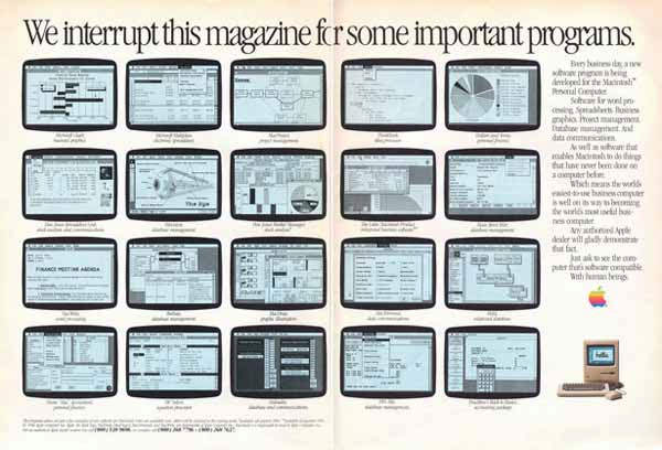 The Making of a Megabrand: A Journey Through Apple's Vintage Ads of the 70s and 80s