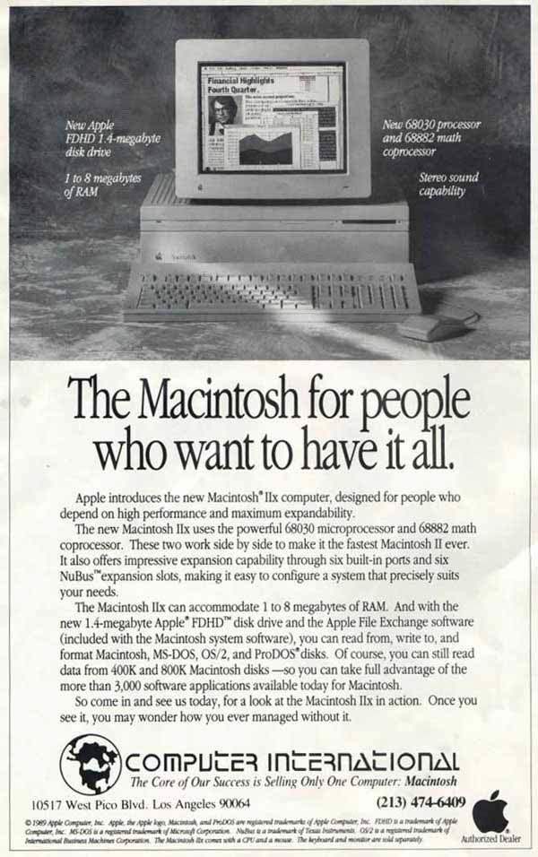 The Making of a Megabrand: A Journey Through Apple's Vintage Ads of the 70s and 80s