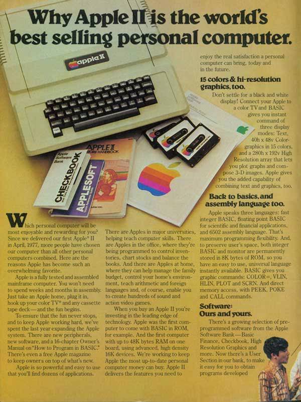 The Making of a Megabrand: A Journey Through Apple's Vintage Ads of the 70s and 80s