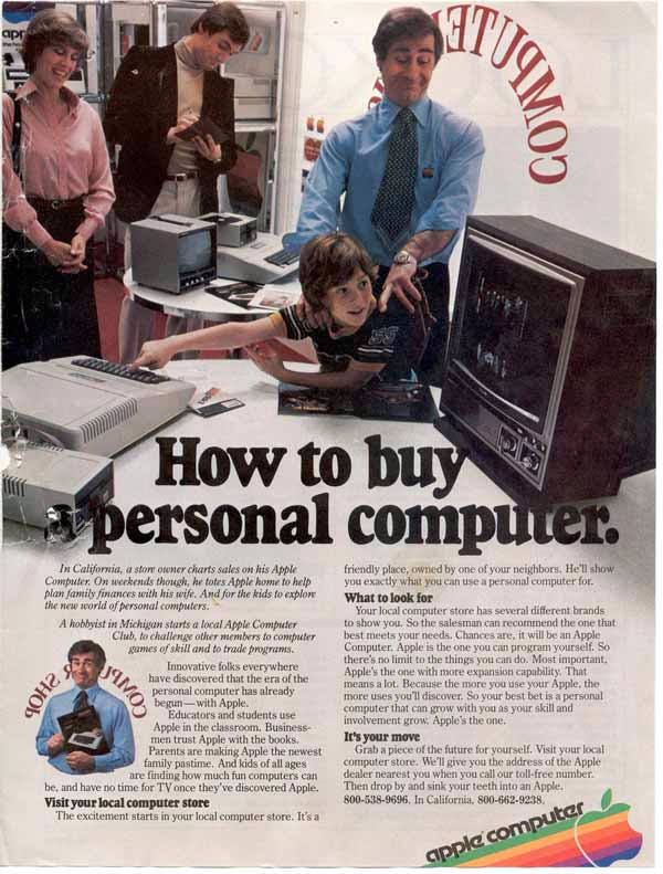 The Making of a Megabrand: A Journey Through Apple's Vintage Ads of the 70s and 80s