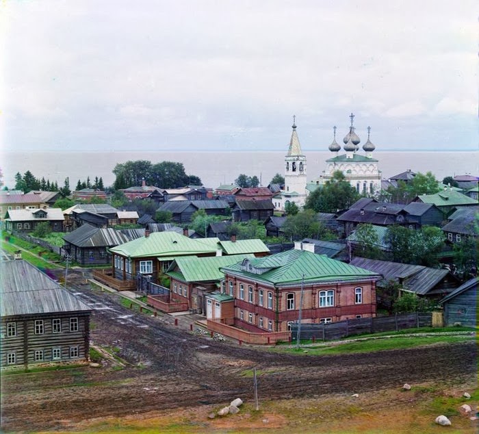 General view of Beloyarsk from the rampart, 1909.
