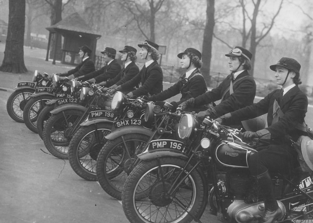 The Wrens on Wheels: Britain's Female Dispatch Riders During World War II