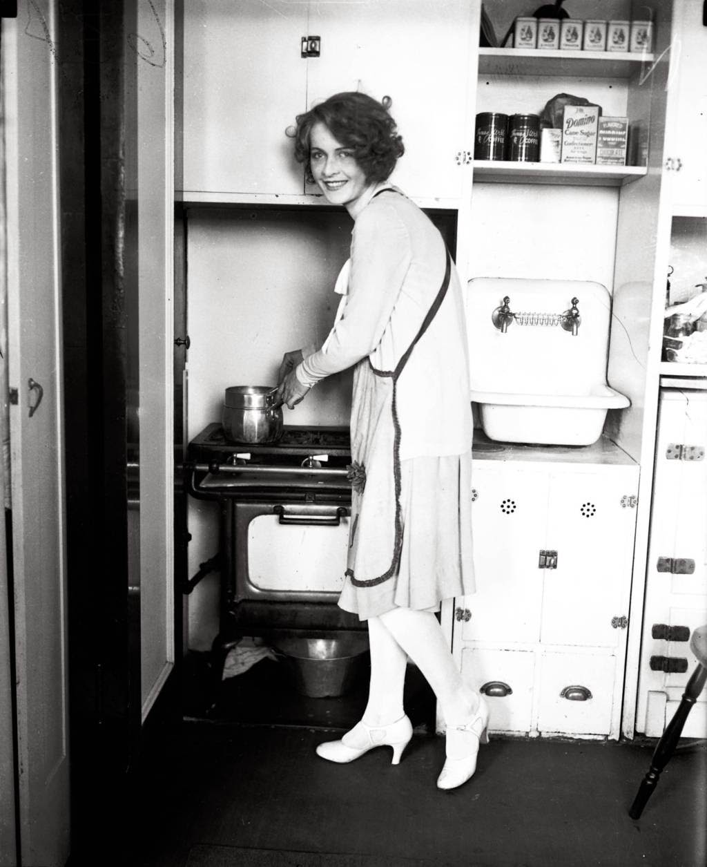 Myrtle Christine Valsted, 17, was Miss Chicago in 1927.
