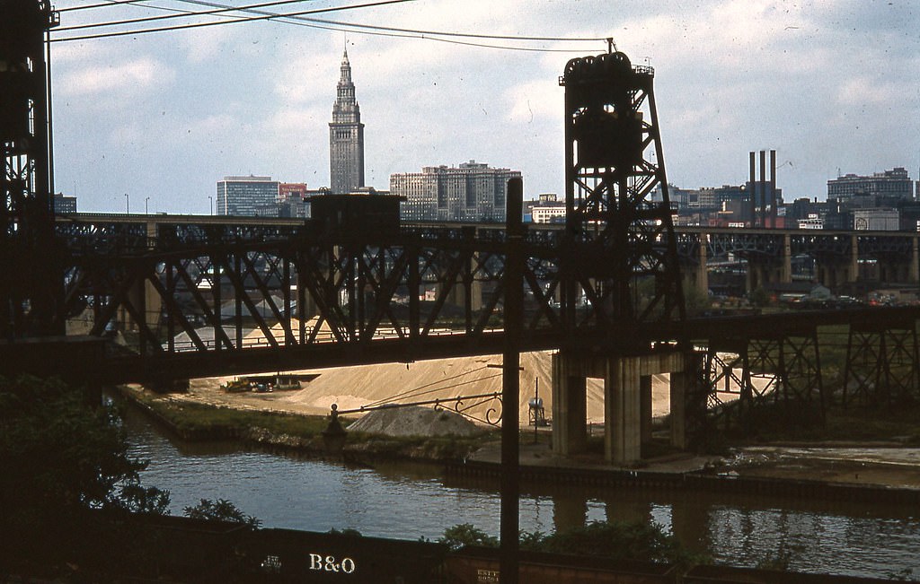 Cleveland from W 14th, 1962.