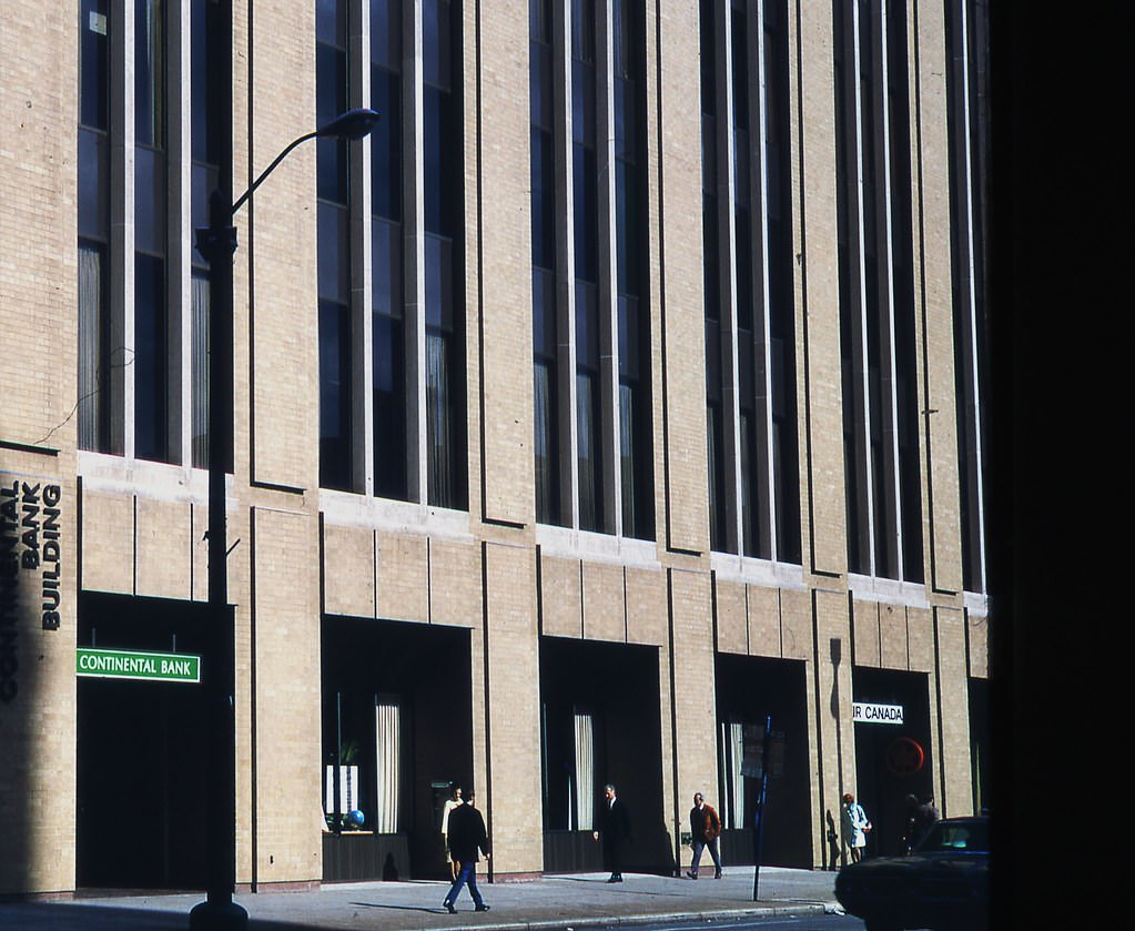 Continental bank, 1970.